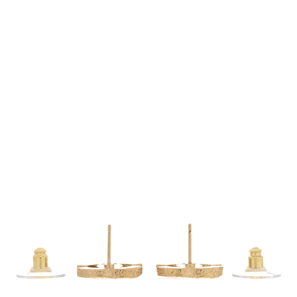 シャネル メタルエナメルCCピアス ピンクゴールド(代金引換)